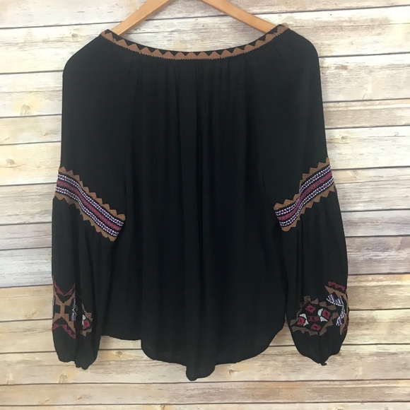 ❤️Forever 21 Boho shirt Size L - Picture 4 of 4
